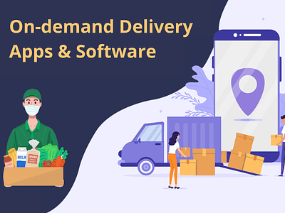 On-demand Delivery Apps & Software app development appdesigne apps design mobileapp mobileappdesign onlinedelivery