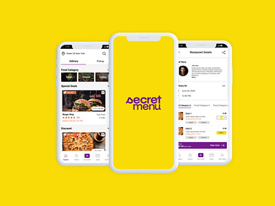 Food Mobile App app development appdesigne apps branding design mobileappdesign software ui