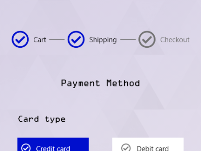 Payment checkout design ide
#002
#DailyUI