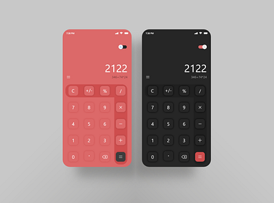 Calculator design idea #004 #DailyUI #calculatordesign app branding design graphic design illustration logo typography ui ux vector