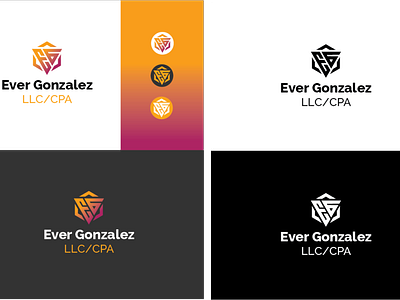 E+G Geometric logo design