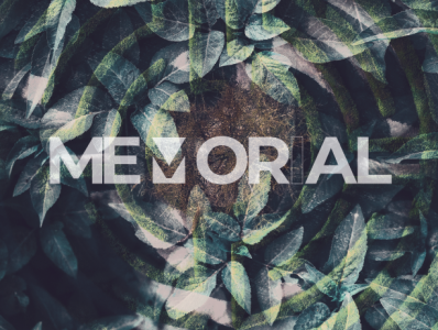 Memorial logo design app branding creative design graphic design illustration logo minimalist modern typography ui unique ux vector