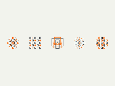 Website Iconography digital digital illustration icons icons set orange ui ui design uidesign wayfinding website