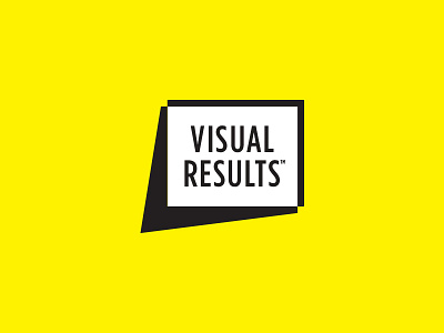 Visual Results Logo branding color design healthcare type