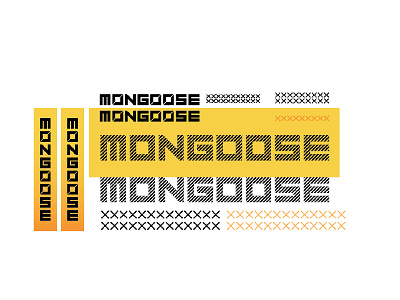 Mongoose Decals bikes bmx color diy mongoose restoration type