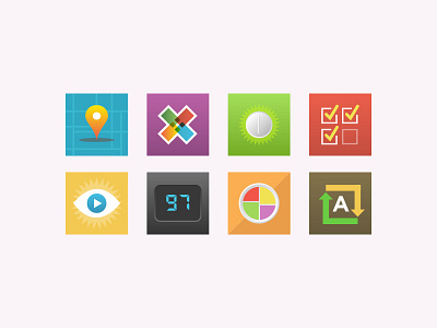 iOS Home Screen Icons color design healthcare icons illustration ios