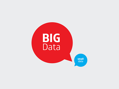 Big Data Illustration data icon illustration type