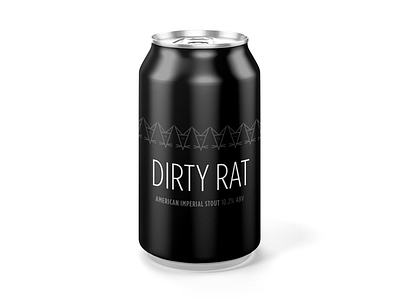 Dirty Rat Beer beer color design fun icons logo self initiated typography