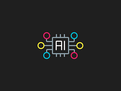 AI icon explore ai design finance icons logo