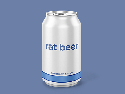Rat Beer 80s style beer beer packaging color design icon icons logo product design repoman type