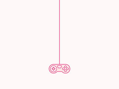Game On! branding design icons illustration pink vector videogames