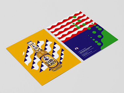 New Brand Identity for Club-Mate France art direction branding brochure design flat graphic design identity layout mate print design yerbamate