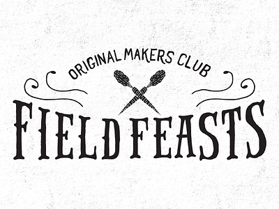 Original Makers Club Field Feasts brand branding carrots field feasts hand drawn hand illustrated hand lettering handcrafted handlettering original makers club