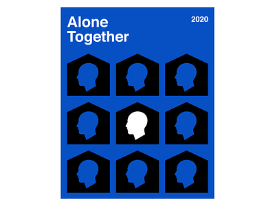 Alone Together alone covid19 poster stayhome
