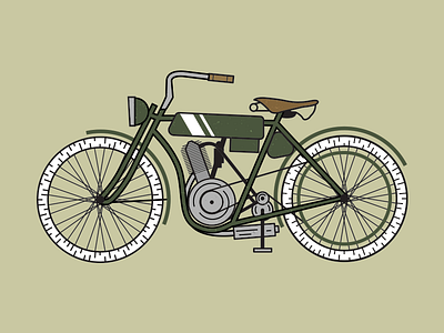 Mayhem (color) bike icon illustration mayhem motorcycle old vector vintage