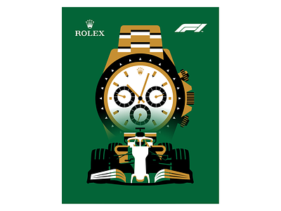 Rolex x Formula 1 by Jeremy Booth on Dribbble