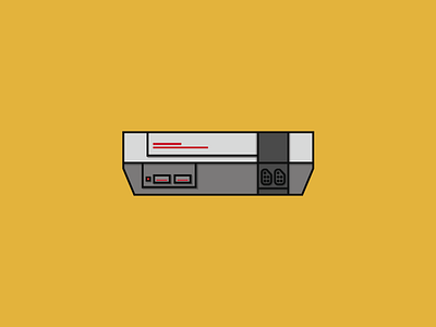 Nintendo gaming illustration nintendo old school vector video game