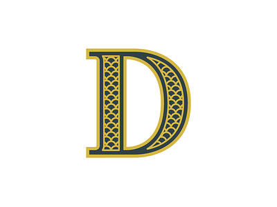 Letter D drop cap letter letter d type type tank typetank typography