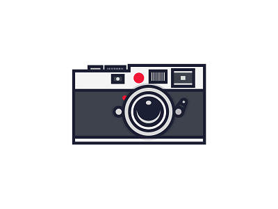 21/365 camera dailly icon illustration leica vintage