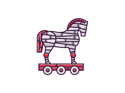 Trojan horse illustration trojan trojan horse vector wood