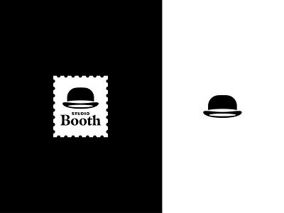 Studio Booth booth bowler hats logo logodesign