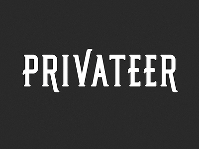Privateer Typeface alternates display embellishments font privateer serif