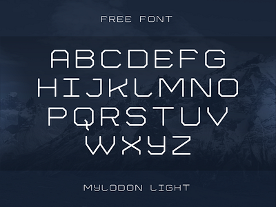 Mylodon FREE! extended free font mylodon light typography