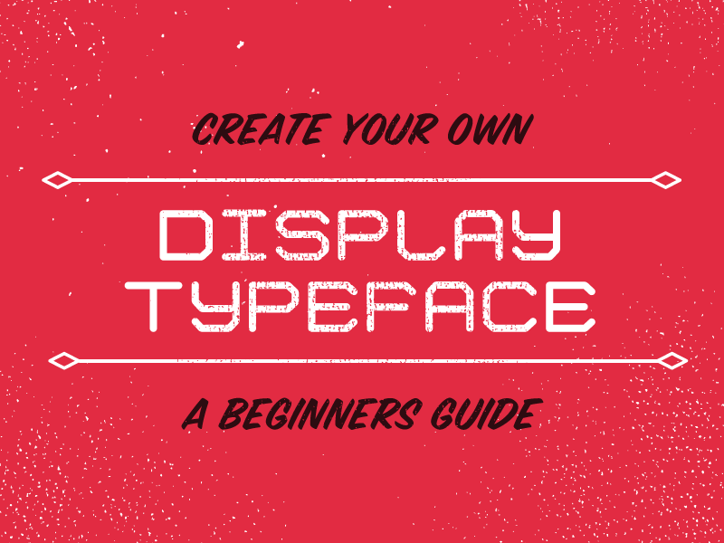 Creating a Display Typeface Class my voice is weird illustrator glyphs class typography display font