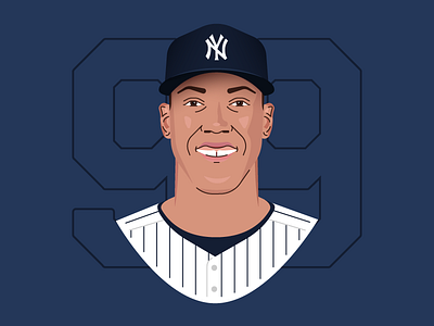 Aaron Judge by Ryan Welch on Dribbble