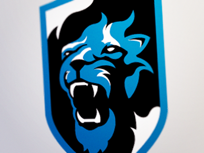Detroit Lions Re-Design detroit football lions logo redesign sports sports branding