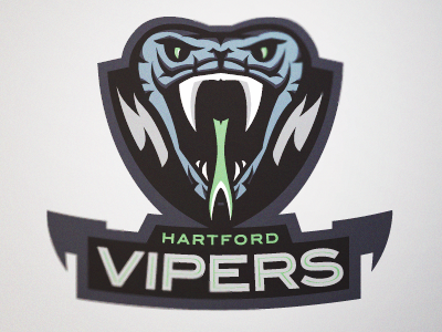 Hartford Vipers Primary hartford lacrosse logo primary sports vipers