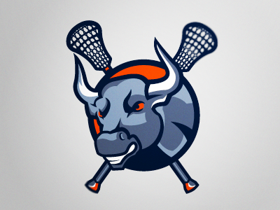 Chargers Secondary bull chargers lacrosse logo rochester sports