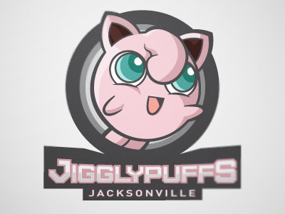 Jigglypuffs cute! jacksonville jigglypuff logo pokemon sports