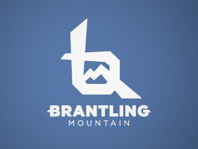 Brantling Updated b blue brantling logo m mountain ski snowboard
