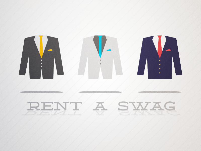 Rent • A • Swag by Ryan Welch on Dribbble