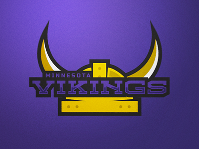 Vikings football gold helmet icon minnesota purple sports vikings
