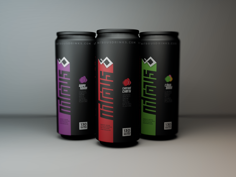 Nitrous Packaging by Ryan Welch on Dribbble