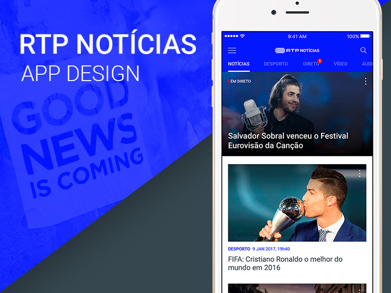 APP RTP Notícias By Joana Macedo On Dribbble