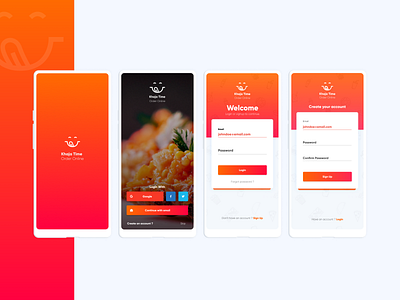 Khaja Time (Order Food) : App Design