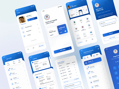 Nagarik App - Nepal app design mobile app mockup nepal services ui uidesign ux