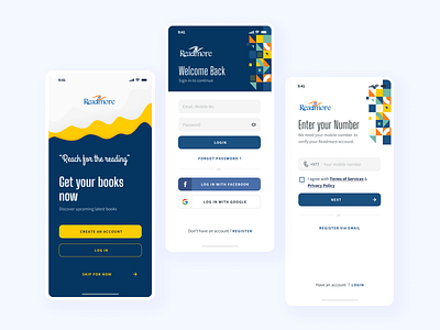 Read More : Sign-in & Signup book login design login mockup nepal register ui uidesign uiux verification