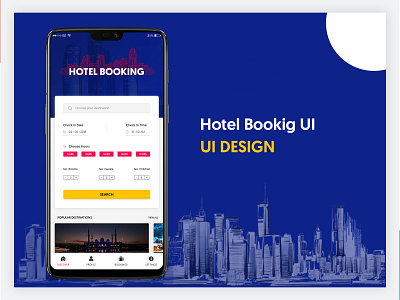 Hotel App hotel app mobile app uiux