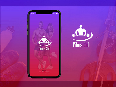 Fitness App fitness app mobile app ui ux
