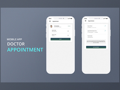 Doctor Appointments appointments design mobile app uiux