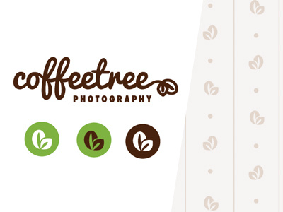 CoffeeTree Photography ( branding - in progress ) bold branding bright classic coffee tree fresh fun logo mark natural nature organic photographer branding photographer logo web design website