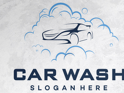 Car Wash Logo Design brand design branding branding and identity car logo car repair logo car service logo car wash logo graphic design logo logo design