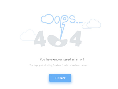 404 Error Page