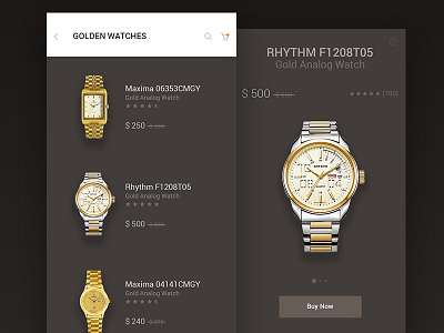 Wristwatch Product Page