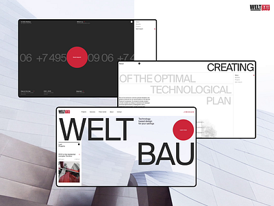 Weltbau | Development branding brutalism clean concept design desktop digital dribbble grid hello dribble homepage idaproject interface layout modern real estate swiss ui ux web design