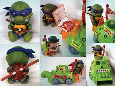 Donatello Does Machines designer toy donatello kidrobot munny ninja turtles teenage mutant ninja turtles tmnt toy